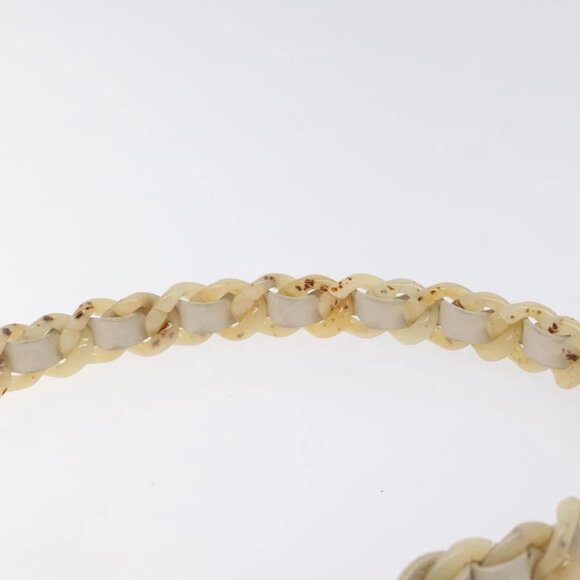 PRADA Shoulder Bag Leather Beige Auth - Picture 12 of 15